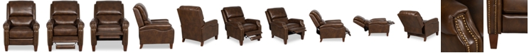 Furniture Arianlee Leather Push Back Recliner, Created for Macy's